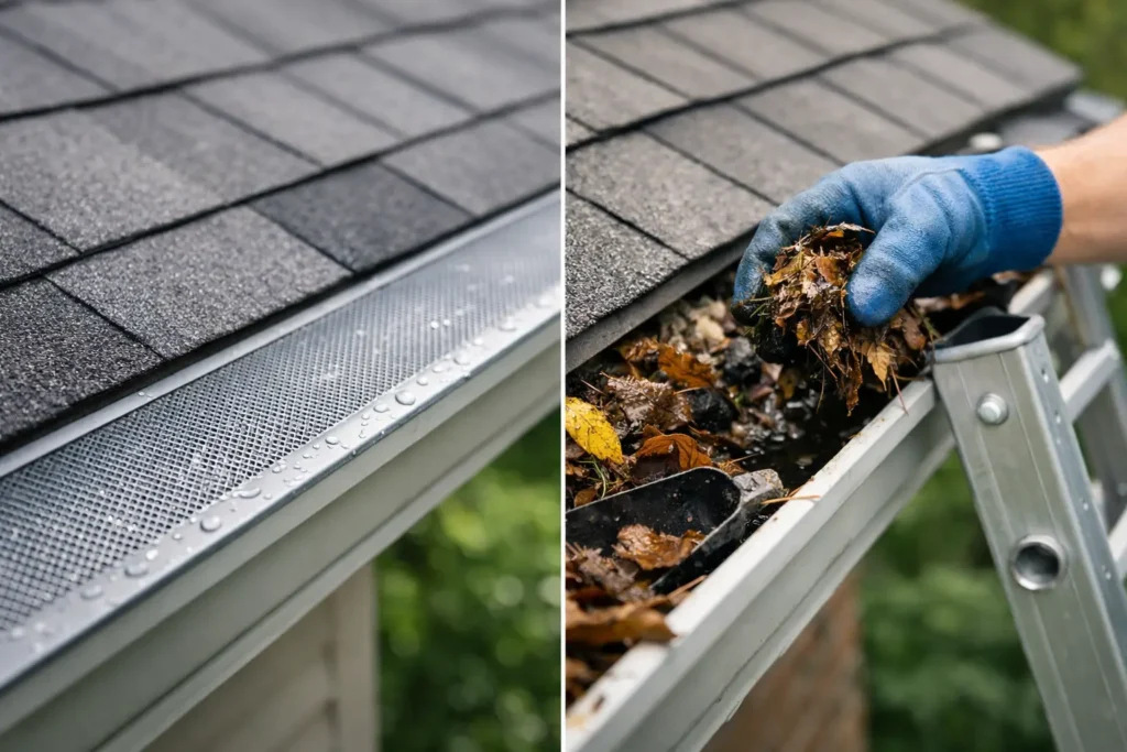 Gutter Guards vs Cleaning: What Pays Off?