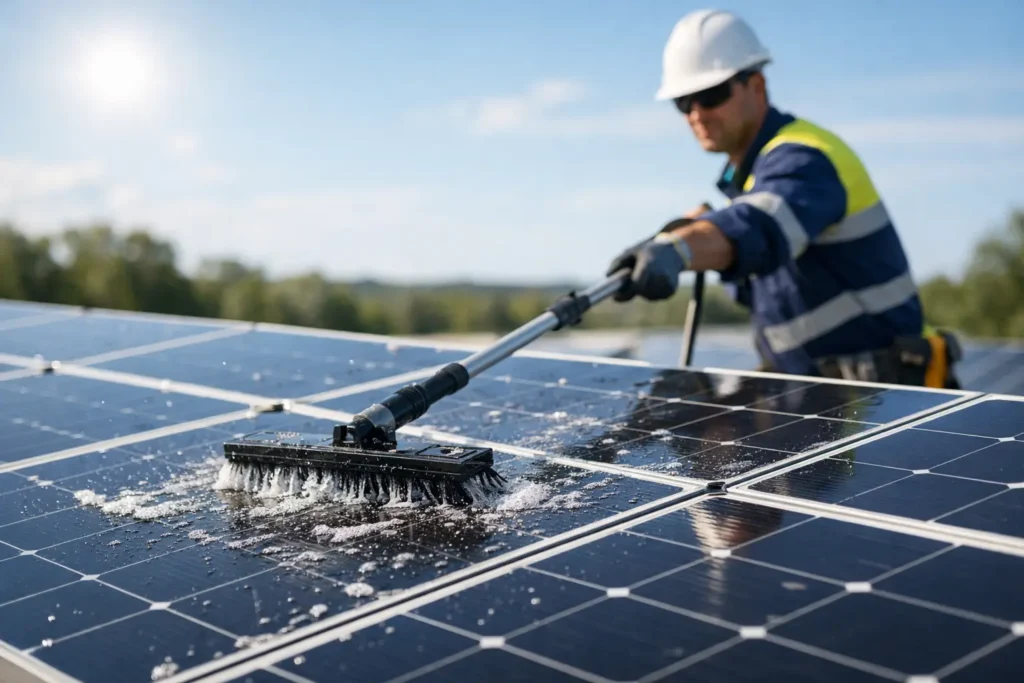 How Often Clean Solar Panels?