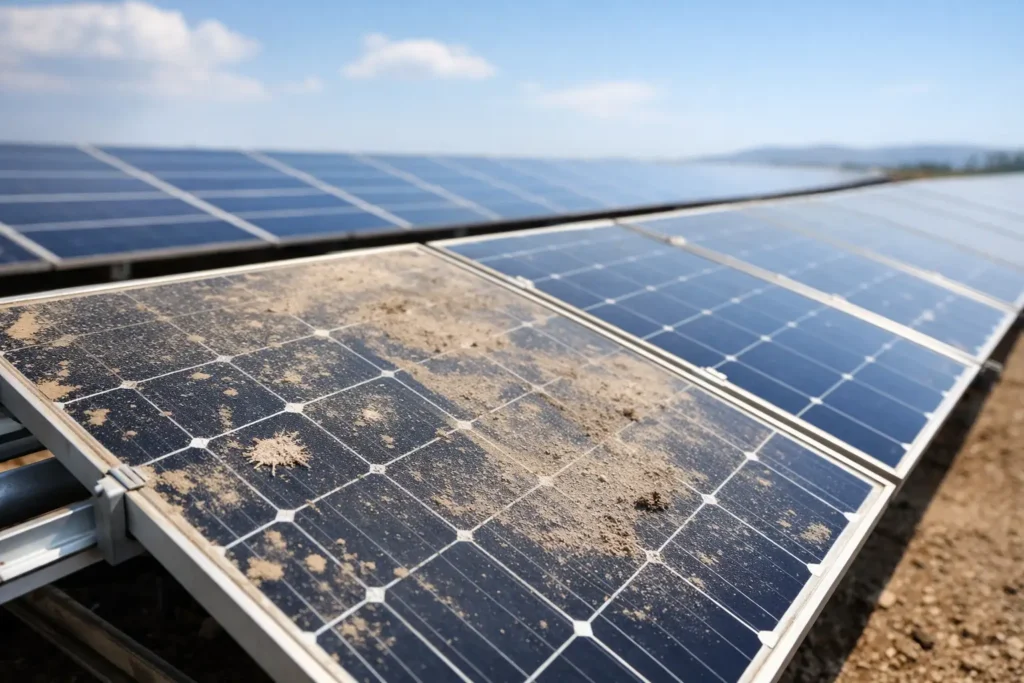 Can Dirty Solar Panels Reduce Output?