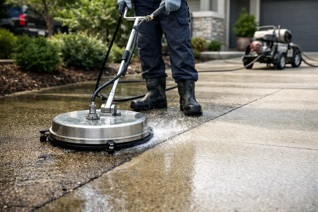Driveway Pressure Washing Benefits That Matter