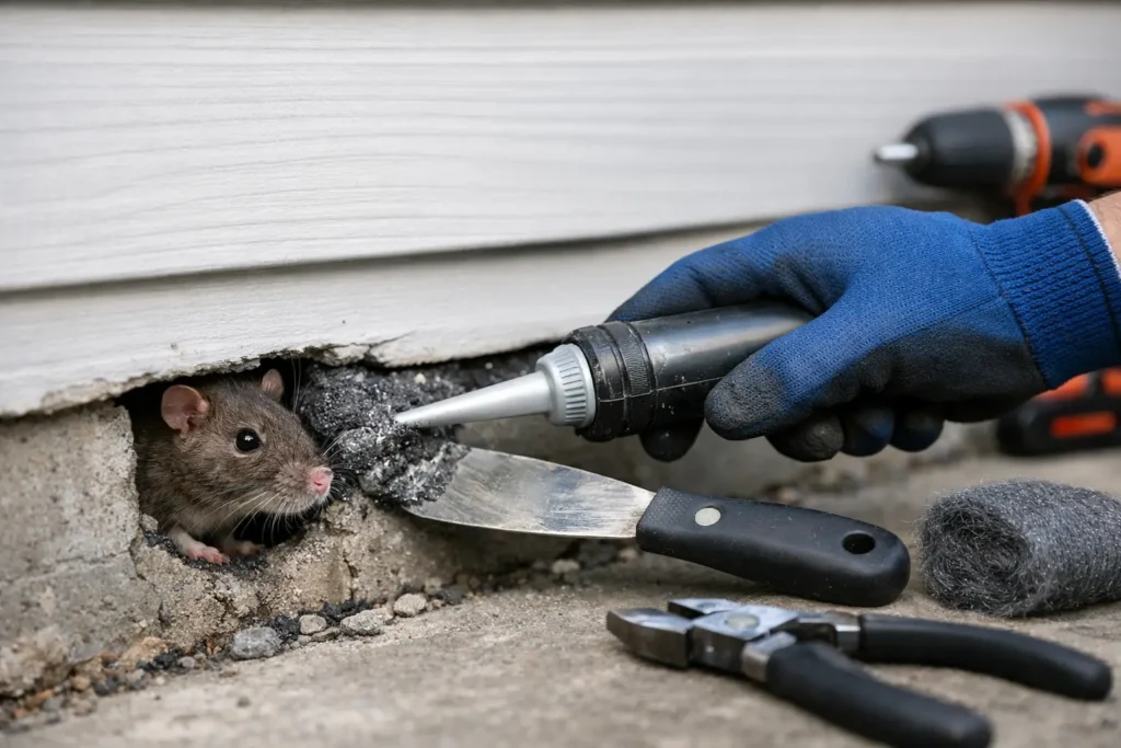 How to Seal Rodent Entry Points Right