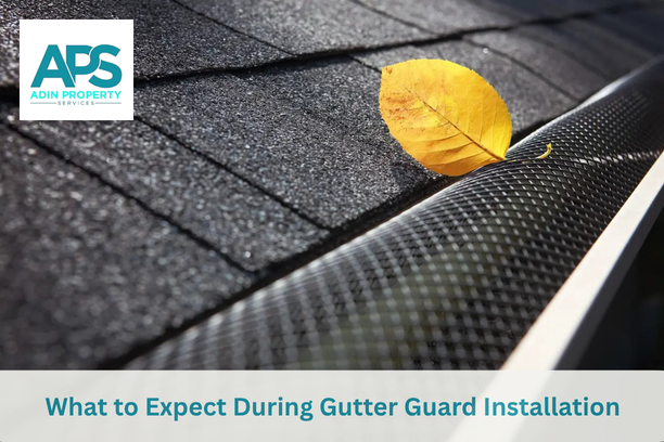 Gutter Guard Installation