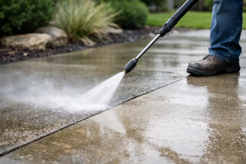 Can Pressure Washing Damage Concrete? What to Know