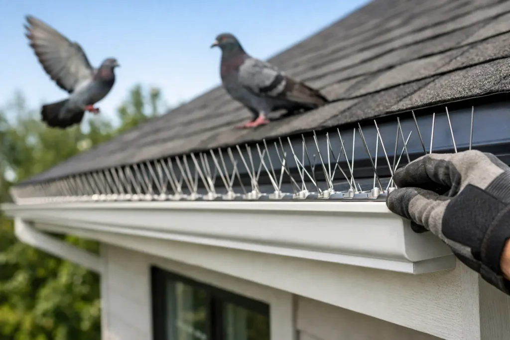 How to Bird Proof Eaves the Right Way