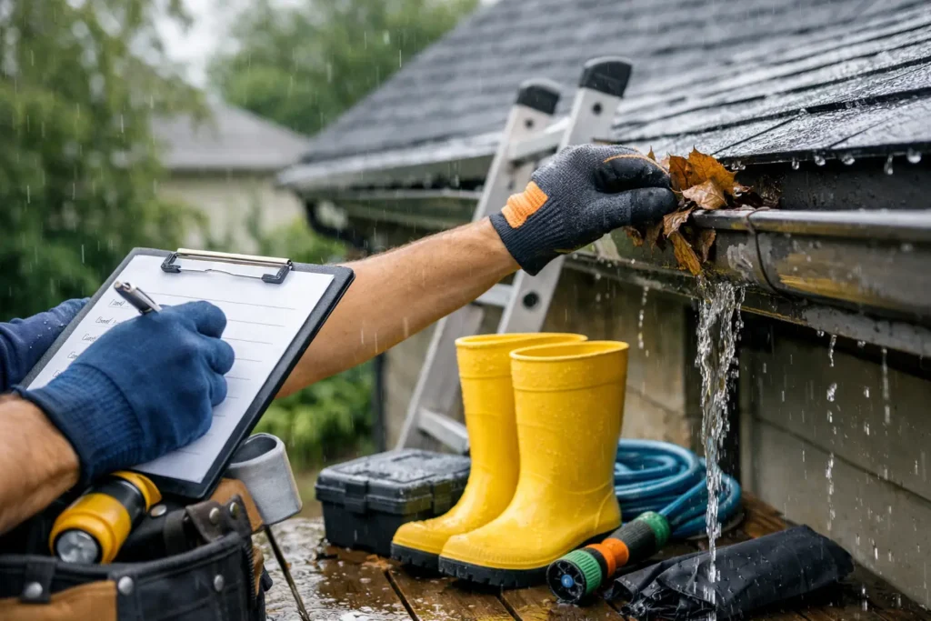 Property Maintenance for Rainy Season Checklist