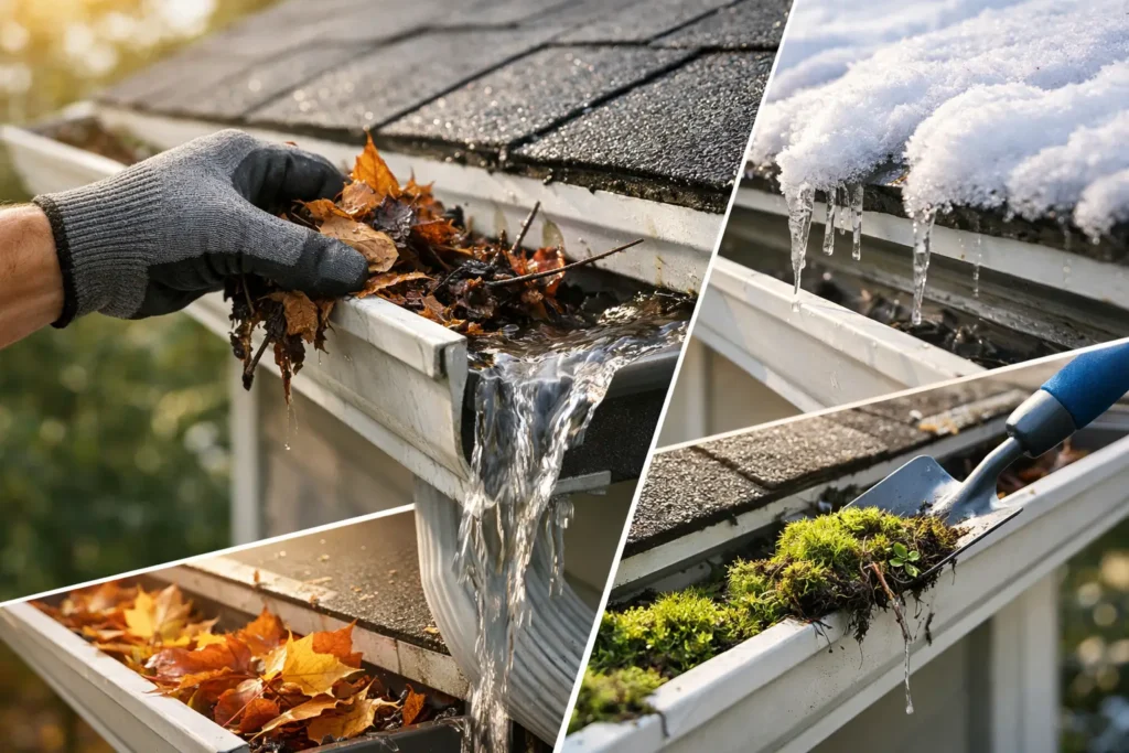 How to Keep Gutters Flowing All Year Long
