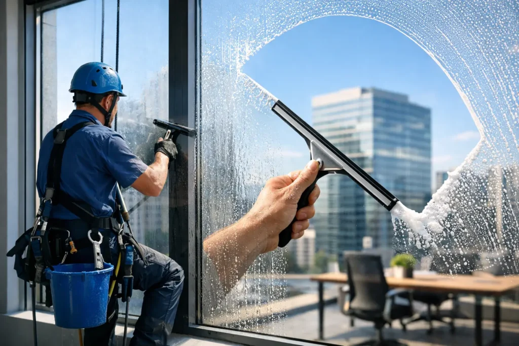 Window Cleaning for Businesses That Shows Results